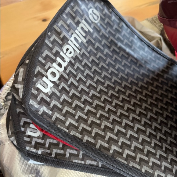 Lululemon Athletica Assorted Tote Bags - Red, Blue, Green, Silver - Picture 3 of 14